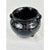 Mid-Century Modern Vintage 1980s Cherokee Pottery Cauldron Bowl With Red Drip Glaze For Sale - Image 3 of 6