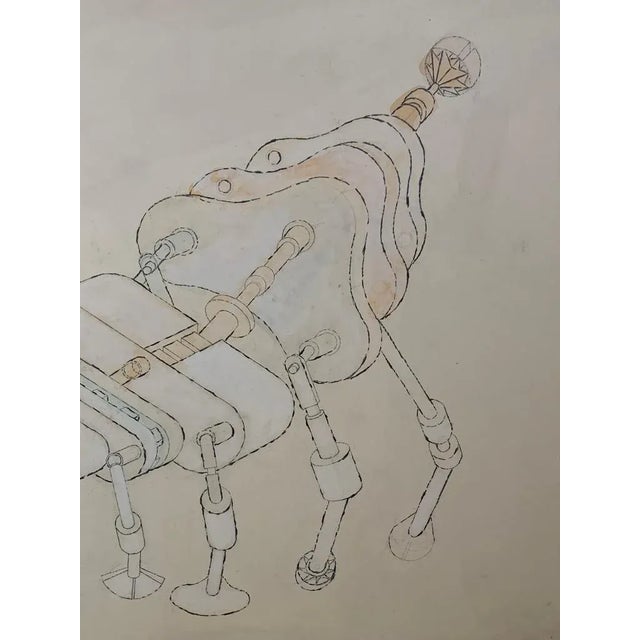 One of Renato Volpini's many machines for space use, ironically called "useless machines" This is a project of a part of...