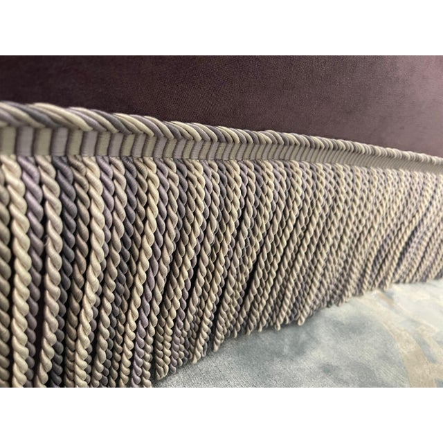 Early 21st Century Custom-Made Victorian Loveseat by Baker Furniture For Sale - Image 5 of 8