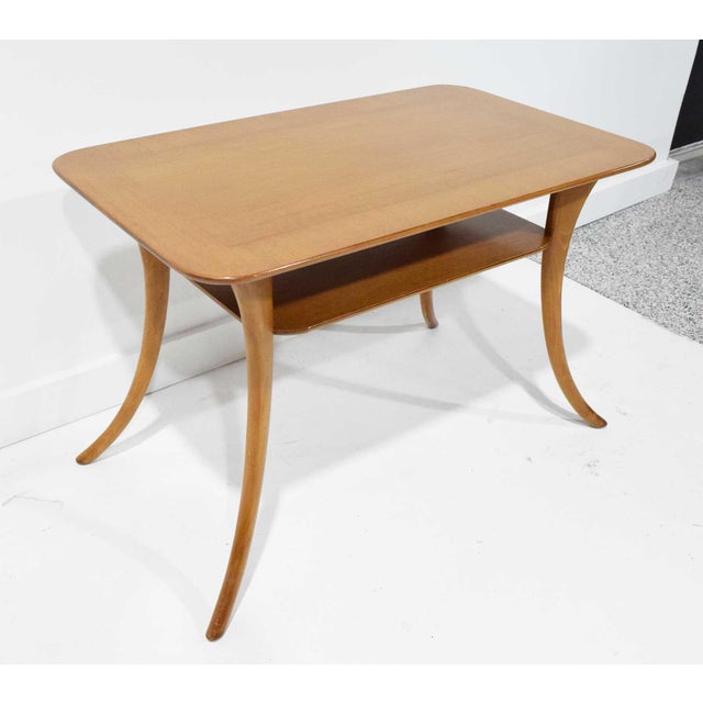 Robsjohn-Gibbings for Widdicomb Klismos Leg Side or Cocktail Table For Sale In Dallas - Image 6 of 8