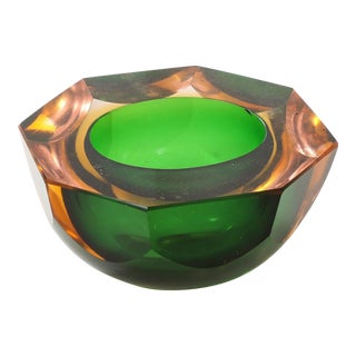 Murano Glass Ashtray, 1960s For Sale