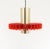 Red Priest Collar Pendant by Claus Bolby for Cebo Industri, 1960s For Sale - Image 3 of 9