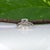 Blue Tanzanite Estate Ring With Natural Diamond Accents: Solid 14k Gold, Round 5mm, Size 6.75 For Sale - Image 8 of 8