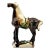 Vintage Ceramic Chinese Tang Dynasty War Horse Figurine Sculpture For Sale