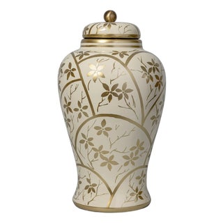 Gilded Arbor Jar For Sale