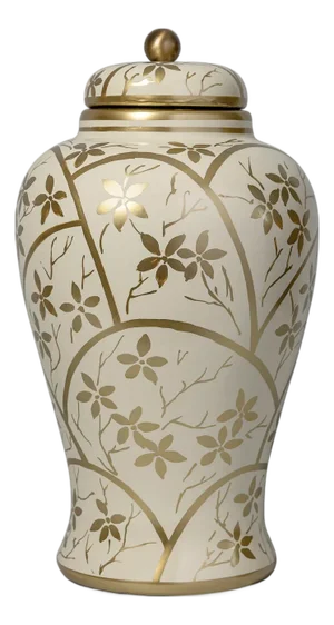 Gilded Arbor Jar