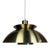 Danish Modern Brushed Aluminium Pendant Light, 1970s For Sale
