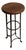 Industrial Round Metal Side Table, 1960s For Sale