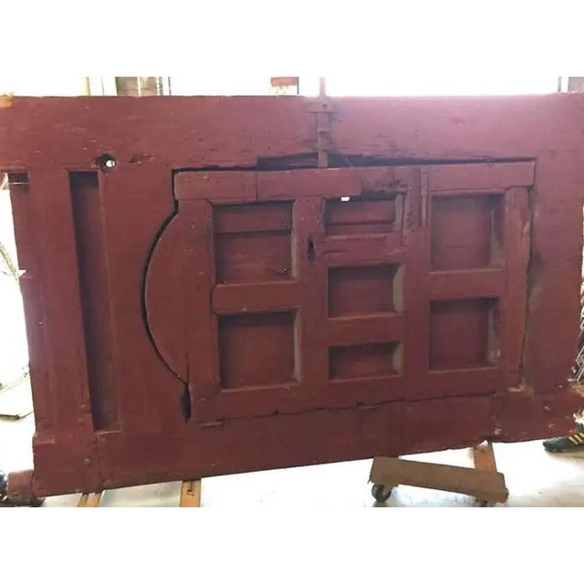 Antique Large Moroccan Moorish Antique Ryad Studded Door 19th C. For Sale - Image 9 of 18