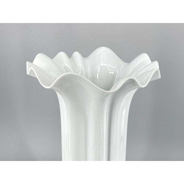Modern Large Porcelain Floor Vase Tavola Argos by Hutschenreuther, 1990s For Sale - Image 3 of 14