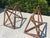 Wood Authentic McGuire Vintage Rattan Desk or Dining Table, Organic Modern Design For Sale - Image 7 of 14