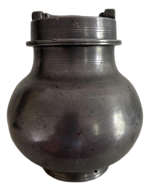 19th Century French Pewter Pot à Bouillon SOUP / SUSTENER POT