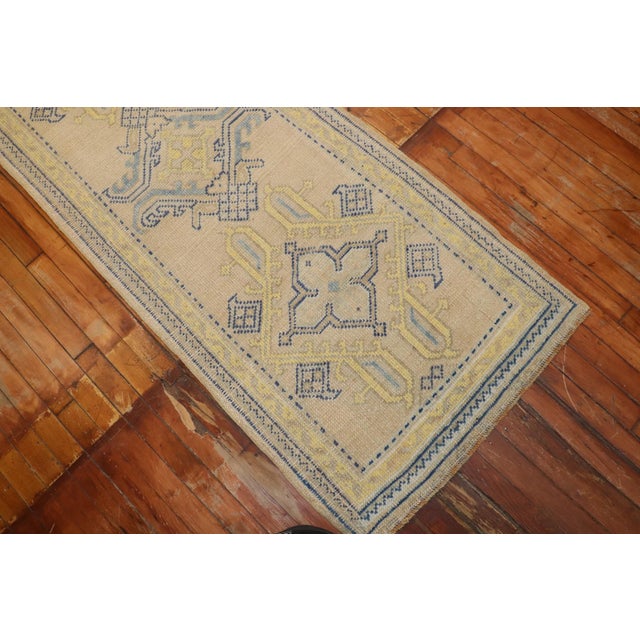 Early 20th Century Long Antique Oushak Runner - 2'5" x 27'3" For Sale - Image 5 of 10