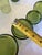24-Piece Vintage Olive Green Mid-Century Glass Tumbler Set | Iced Tea, Water, Juice & Double Old Fashioned Glasses For Sale In Los Angeles - Image 6 of 10
