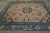 1930s Pink Rose Medallion Antique Chinese Peking Carpet 8' 'X 10' Handknotted Wool Rug For Sale - Image 4 of 8