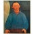 Cerulean 1940s "Oscar Mietschaninoff" First Edition Swiss Offset Lithograph After Amedeo Modigliani For Sale - Image 8 of 8