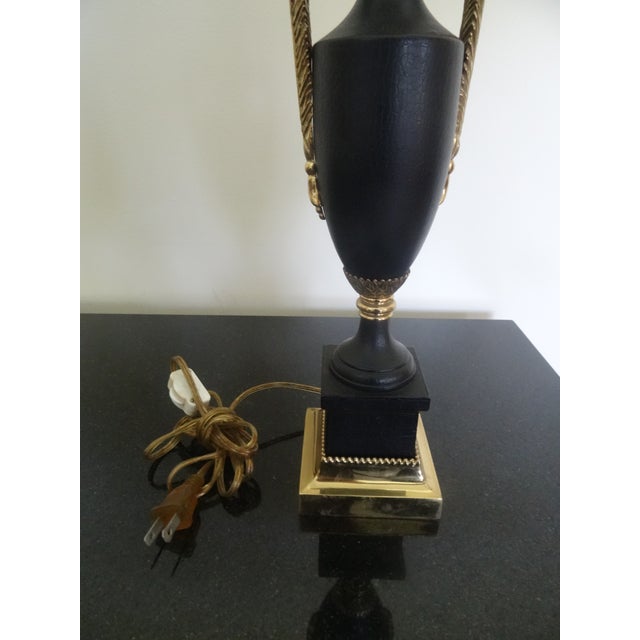 Late 20th Century Vintage Small Urn Lamp For Sale - Image 5 of 5