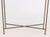 Late 20th Century Paul McCobb Style Brass Console Table For Sale - Image 5 of 8