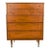 1960s Mid-Century Modern Tall Walnut Dresser For Sale