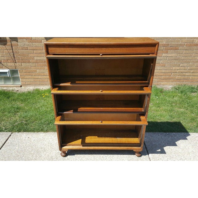 Gunn Furniture Co. 3 Stack Barrister Bookcase Chairish