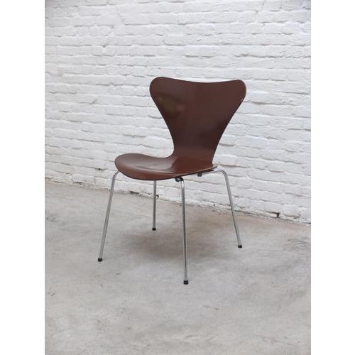 Series 7 Chairs by Arne Jacobsen for Fritz Hansen, 1975, Set of 6 For Sale - Image 18 of 18