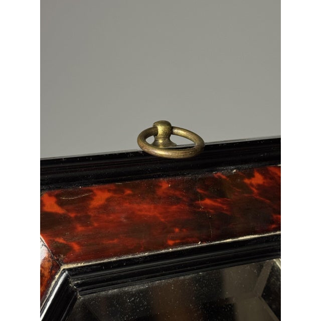 Faux Tortoise Mirror, 19th Century For Sale - Image 10 of 16