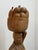 1970s Life-Size Haitian Solid Wood Statue For Sale - Image 5 of 9