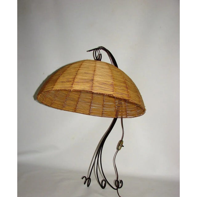 Beige Mid-Century Modern Wall Lamp, 1960s For Sale - Image 8 of 10