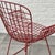 Mid-Century Modern Red Painted Steel Wire Chair, Sweden, 1960s For Sale - Image 10 of 12