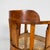 Italian Art Nouveau Wood and Straw Tub Chair, 1930s For Sale - Image 9 of 18