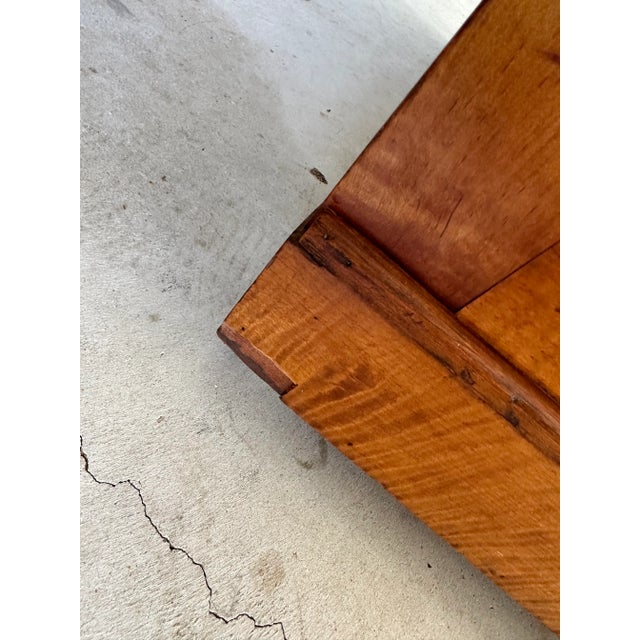 American Empire Tiger Maple & Birdseye Maple Chest of Drawers For Sale - Image 4 of 13