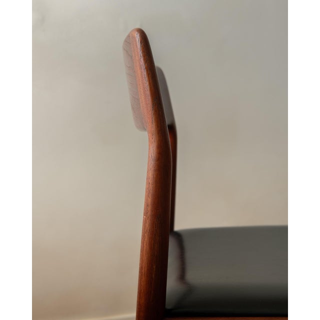 Danish Modern Teak Dining Chairs by Johannes Nørgaard, 1960s, Set of 5 For Sale - Image 11 of 18