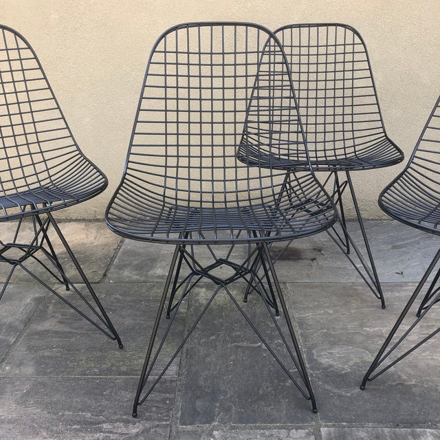Herman Miller Eames Vintage Wire Chair Eiffel Original Chairish