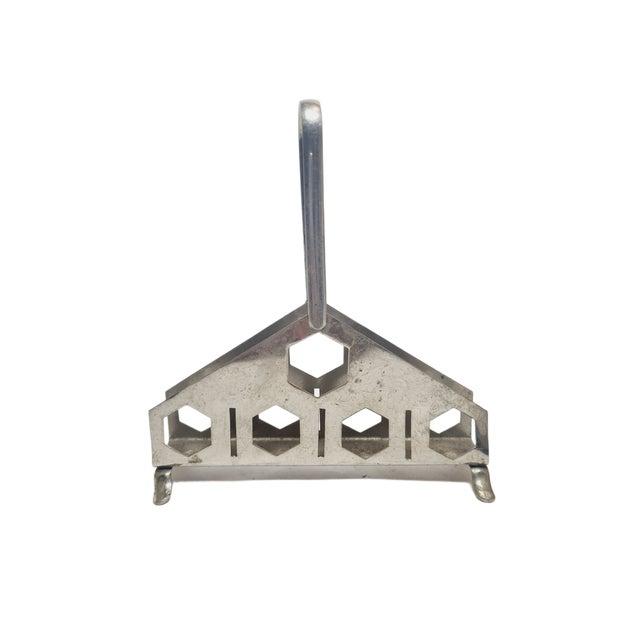 Metal Art Deco Napkin Holder, Germany, 1950s For Sale - Image 7 of 7