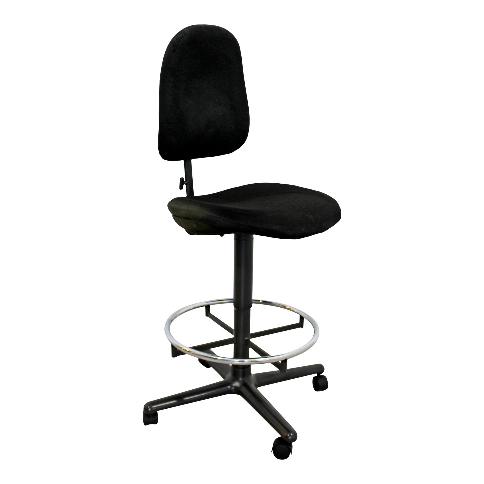 Mid Century Modern Herman Miller Swivel Adjustable Drafting Stool Chair Chairish