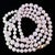 Traditional Akoya Pearl Necklace 28.5" 14k Gold 8.50 mm Certified For Sale - Image 3 of 12