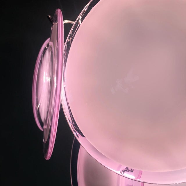 1990s Murano Glass Chandelier by Vistosi For Sale - Image 5 of 16