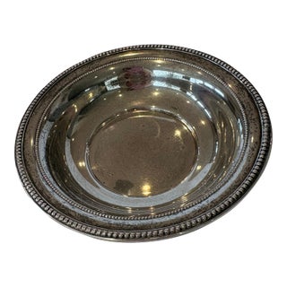 Mid 20th Century Silver Plated Bowl For Sale