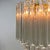 Metal Mid-Century Italian Murano Glass 5-Tiered Chandelier with Brass Frame by Paolo Venini for Venini, 1980s For Sale - Image 7 of 14