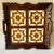Vintage Mexican Carved Wood and Floral Tile Tray For Sale - Image 9 of 10