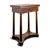 Wood Empire Style Game Table in Mahogany For Sale - Image 7 of 7