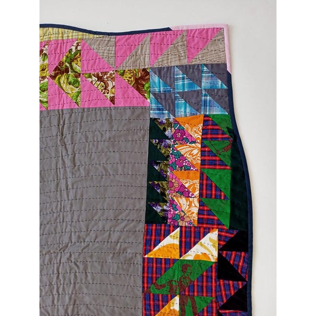 Contemporary Lotta Quilt by Dawitt For Sale - Image 3 of 7