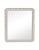 Contemporary Fleur Home Carnival Gras Rectangle Mirror in Elephant's Breath, 27x38 For Sale - Image 3 of 3