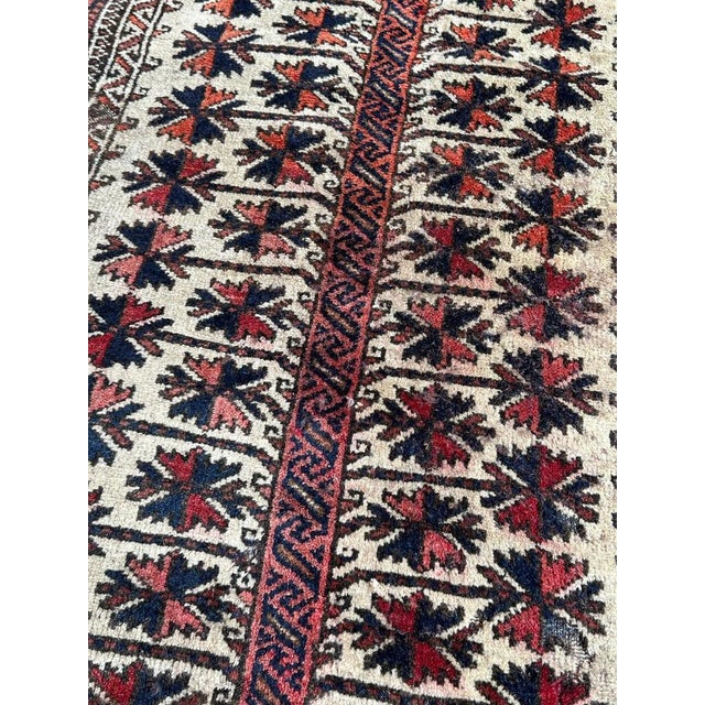 Turkmen Baluch Rug, 1930s For Sale - Image 9 of 18