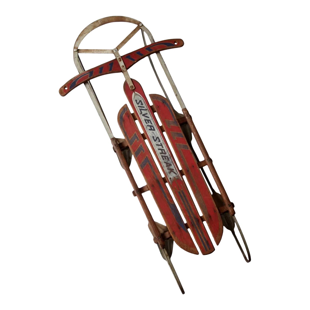 Mid Century Garton Silver Streak Sled Chairish