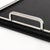Available with brass or nickel accents, the Greyson Rectangle Trays are crafted from smooth, structured leather for a...
