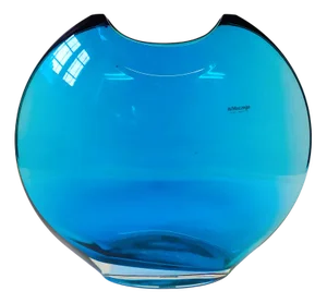 Large Murano Glass Vase from Mazzega, 1980s