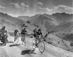 Mountain Stage' Contemporary Archival Black and White Photograph Print From the Original Negative by Bert Hardy - 16x12