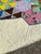Quality Hand Stitched Cotton Triangle Feedsack Quilt From Ohio Estate For Sale - Image 13 of 18