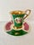 Brass Vintage Arnart Porcelain Royal Vienna Style Courting Couple Teacup & Saucer Set 55/516 Mint Condition For Sale - Image 8 of 11